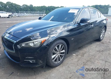 2016 Infiniti Q50 3.0T Premium z USA, uszkodzony, nr VIN JN1EV7AP2GM300415